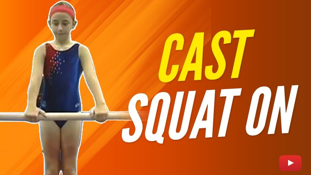 How to do a Cast, Squat On – Gold Medal Gymnastics Drills: Bars featuring Coach Amanda Borden