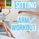 10 MIN SITTING ARM & SHOULDER WORKOUT (ON COUCH / BED WHILE WATCHING TV) ~ Emi