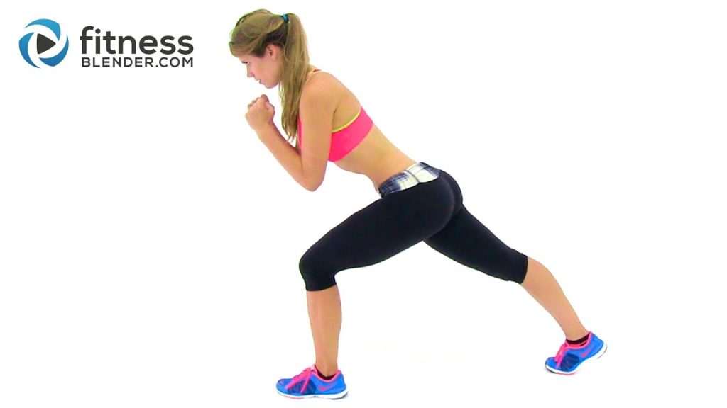 Bodyweight Cardio Workout – 23 Minute At Home Interval Cardio Training