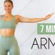 7 MIN TONED ARMS WORKOUT (No Equipment)