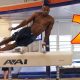 Gymnastics Conditioning Circuit Training at The University of Illinois Gymnastics Part 2