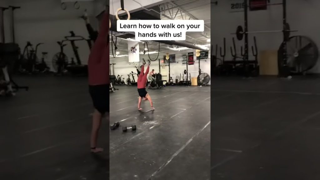 Handstand walking! #crossfit #gym #workout #abs #armsworkout