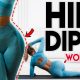 HIP DIPS WORKOUT | Side Butt Exercises | 10 min Home Workout