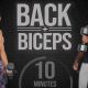 10 Minute Dumbbell Back & Bicep Workout [Strength Training]