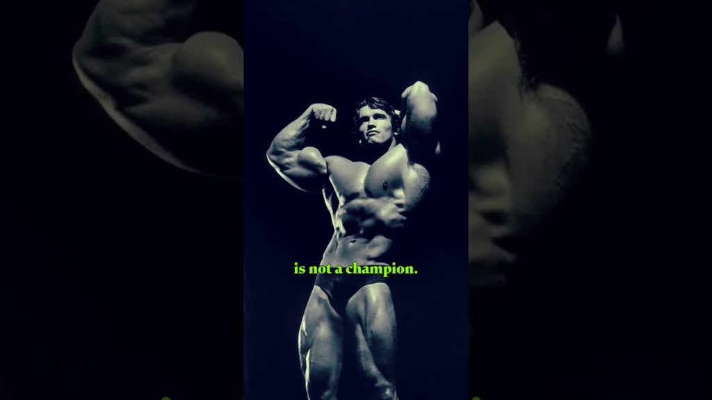 Arnold Schwarzenegger say  | Arnold gym motivation