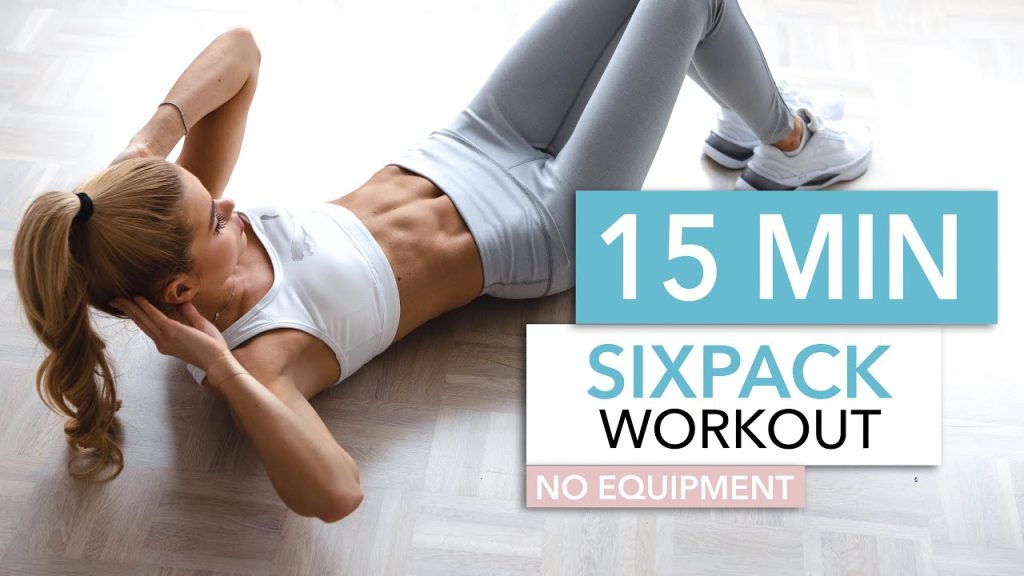 15 MIN SIXPACK WORKOUT – intense ab workout / No Equipment I Pamela Reif