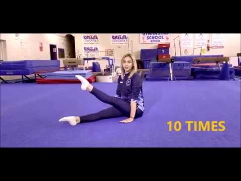 Online Gymnastics Workout #2 with Lana’s Gymnastics Club.