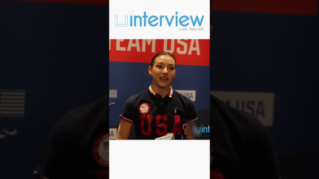 U.S. Olympic gymnast Evita Griskenas describes her training for Paris #olympics #gymnastics