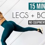 15 MIN LEG/BOOTY/THIGH WORKOUT (No Equipment Killer Legs)