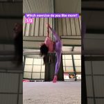 Gymnastics exercises / flexibility exercises / Lera the gymnast #shorts #gymnast #stretching