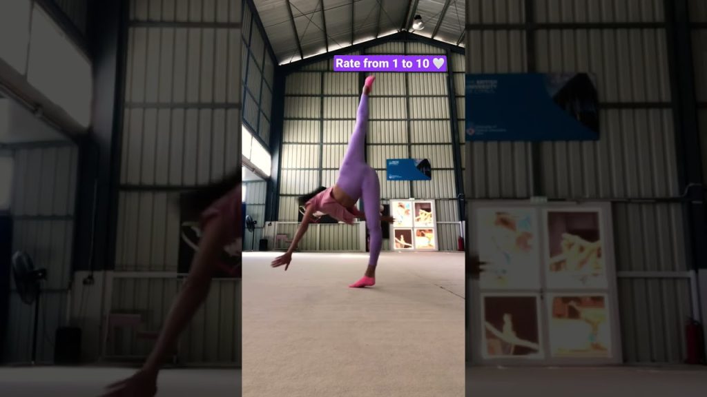 Gymnastics element / gymnastics exercises / Lera the gymnast #shorts #gymnast