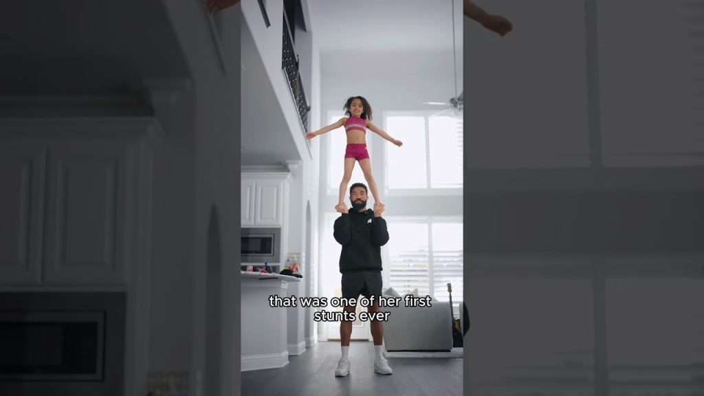 Easy Stunt Tutorial!  #babyathlete #gymnasticgirl #baby #babygirl