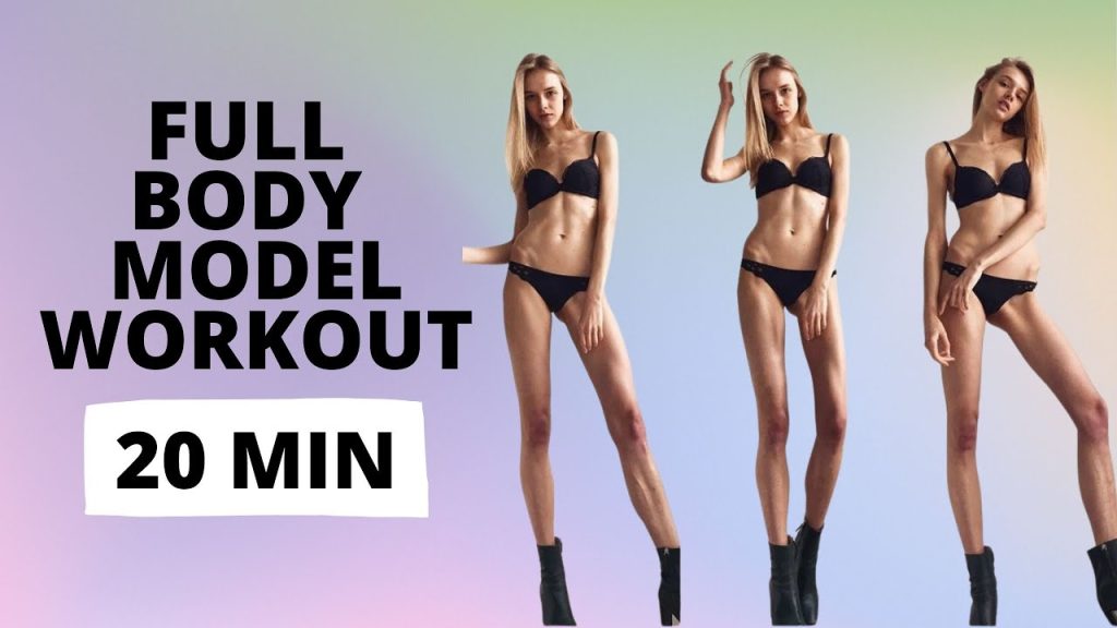 Full Body Workout for a Toned Model Body – 20 minutes / Nina Dapper