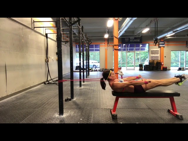 LAT PULL DOWNS with CrossFit Gymnastics
