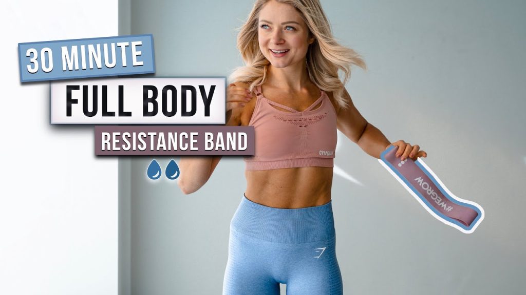 30 MIN INTENSE MINI BAND WORKOUT – Full Body, No Repeats, With Resistance Band