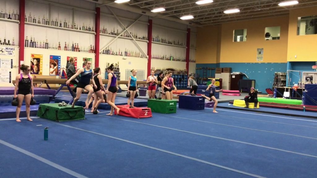 Gymnastics Cardio Example 1