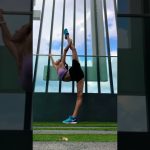 Gymnastics exercises / stretching exercises / Lera the gymnast #shorts #gymnast #flexibility