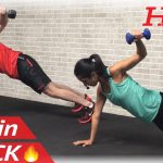 15 Min Back Workout at Home with Dumbbells – Back Workout Routine for Women & Men Exercises Work Out