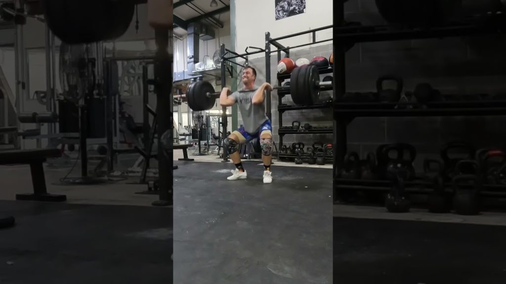 That face. Hahaha 265 hang clean for 3. #type1lifting #crossfit #gym