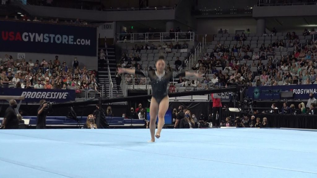 Emma Malabuyo – Floor Exercise – 2021 U.S. Gymnastics Championships – Senior Women Day 2