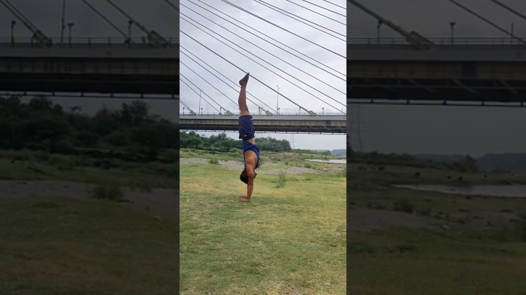 Perfect Handstand  Gymnastics Training @official_Sachin_Yadav #Handstand #gymnastics #shorts
