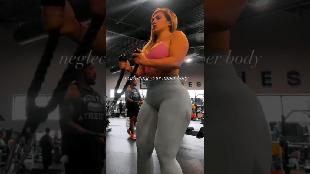 Beautiful RN Upper Body Building Process  #fitness #crossfit #gym #workout #gymlover #legday #abs