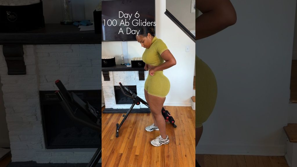 Day 6:Jumping Jacks & Ab Gliders!Who’s with me? #fitness #fitnesschallenge #workout #athomeworkout