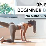 15 MIN BEGINNER BOOTY WORKOUT (Low Impact, No Squats & Jumps) | Round & Lifted Booty | Eylem Abaci