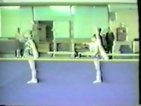 1990 Moscow Dynamo Gymnastics Training