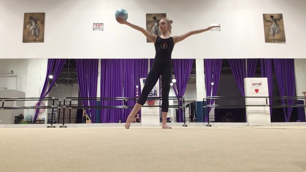 Rhythmic Gymnastics Workout – Ball