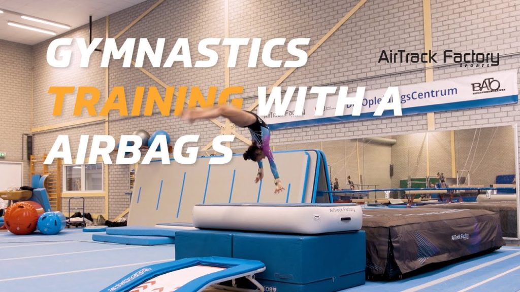 Gymnastics Training With A AirBag S | AirTrack Factory Academy