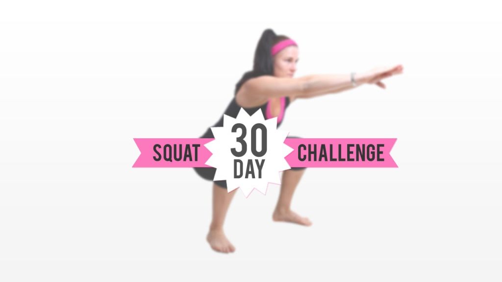 Home workout for women: 30 day squat challenge day 1