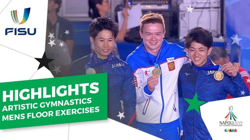 Artistic Gymnastics Men’s Individual Events Floor Exercises #Napoli2019