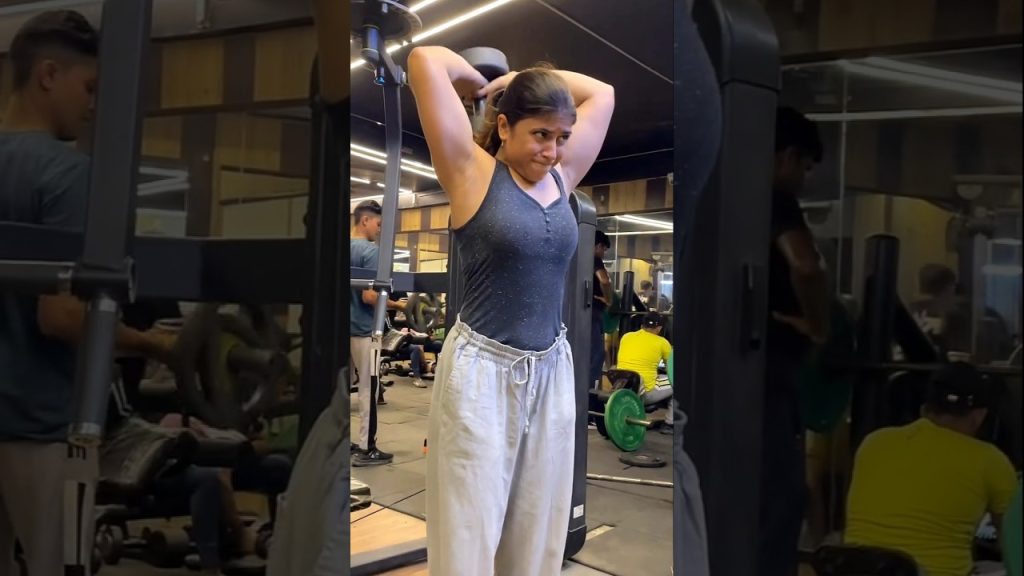 Its My Triceps Day ‍️ || #trice#tricepsworkout #fitness #workout #gym #shorts #trending #yt