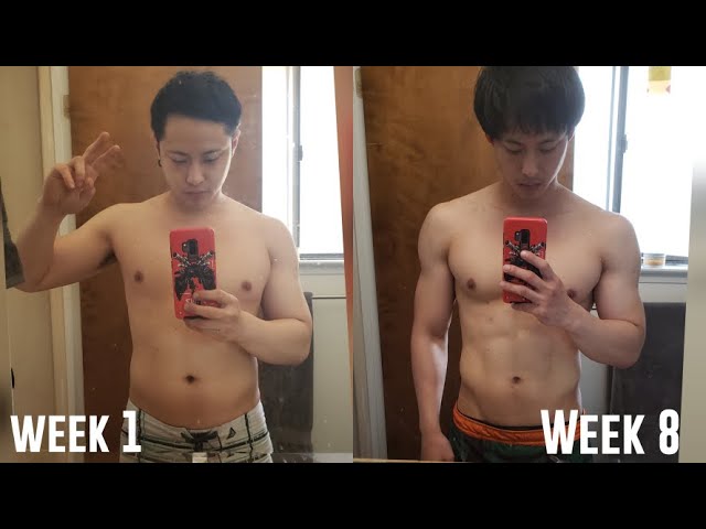 8 WEEKS BODY TRANSFORMATION // HOME WORKOUT // TRAINING ARC
