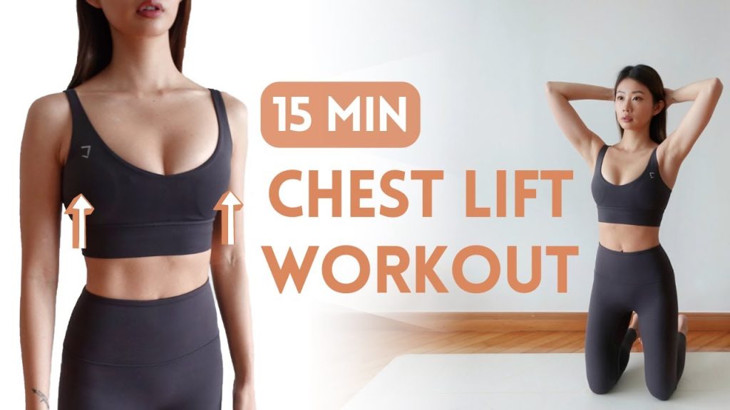 15 min Boob Lift Workout – Firm and Lift Your Chest Naturally ~ Emi