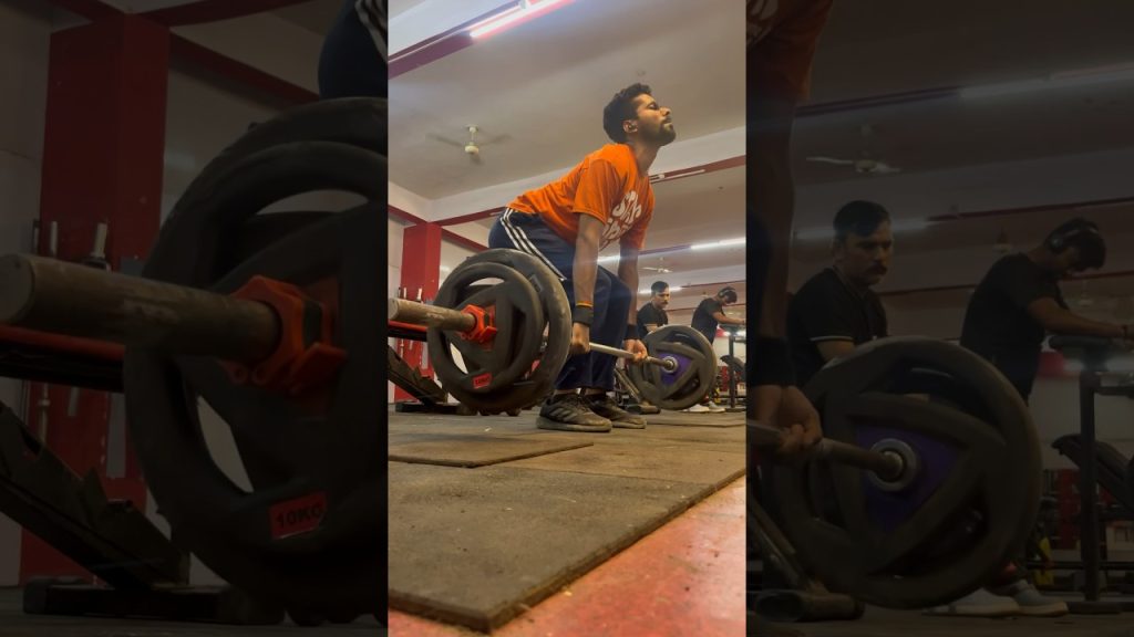 GYM WORKOUT HEAVY DEADLIFT#trending #shorts #fitness #motivation #hardwork #lifestyle #workout #love