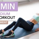 12 MIN AB WORKOUT – Medium Level / No Equipment I Pamela Reif