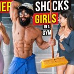 She can’t say No to CLEANER  | Anatoly GYM PRANK #30