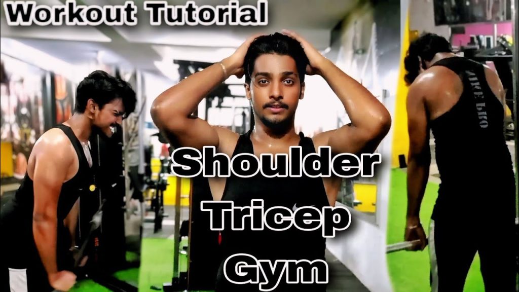 all shoulder muscle workout tutorial traps delts gym shrugs fitness lifestyle of shivansh vlog & fun