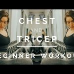 BEGINNERS Chest and Tricep WORKOUT for WOMEN