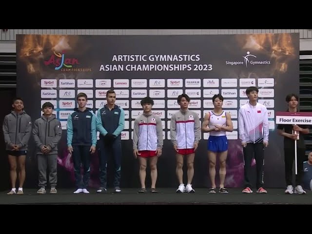 Asian Gymnastics Championship 2023 Singapore (Floor Exercise Finals)