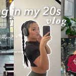 LIVING IN MY 20s: my full leg day workout, staying consistent, gym routine, adulting, & my birthday!