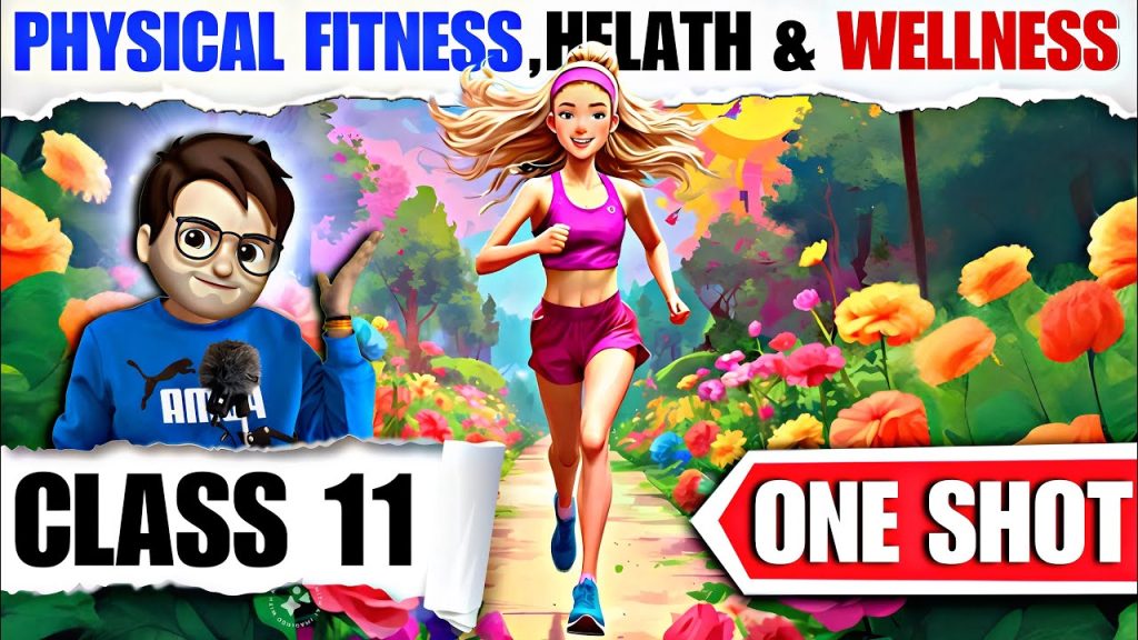 Physical Fitness Wellness and Lifestyle class11 / One Shot / Animation / Chapter-5 / Cbse 2024-25