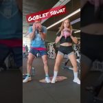 Goblet squat – #crossfit #gym
