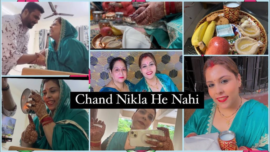 Iss Saal Ka Karwa Chauth Ka Chand Video Call Pe Dekhna Pada || VLOG || Fitness And Lifestyle