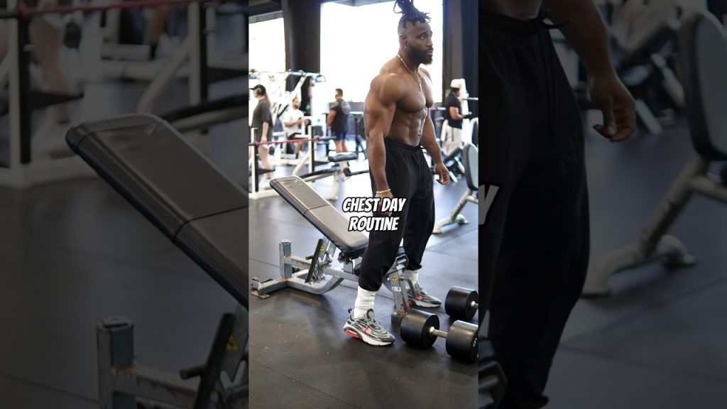 CHEST DAY ROUTINE #fitness #fitnesslifestyle #motivation #shortsviral #fitnessinspiration #chest