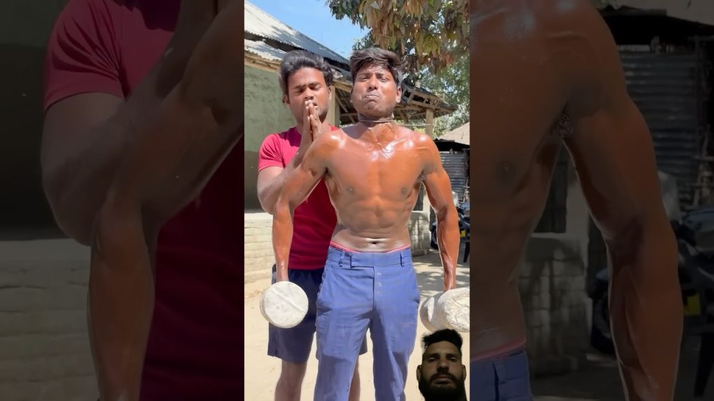 naya bodybuilder, YouTube gymhealth#villageDesi #standman #exercise#trendpost, #Motivation️