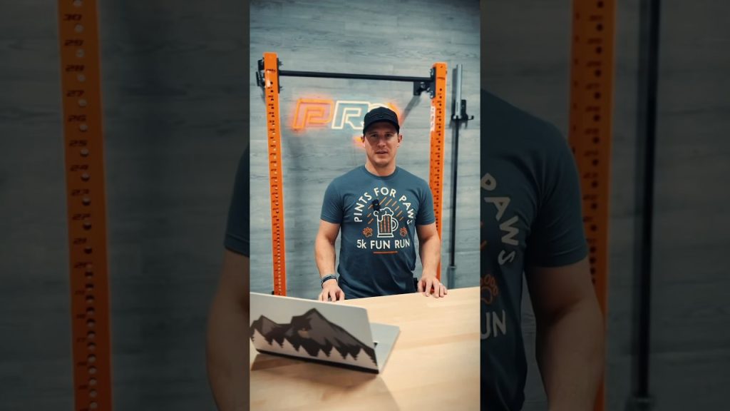 A QUICK & EASY Folding Squat Rack Install!  #prxperformance #fitnesslifestyle