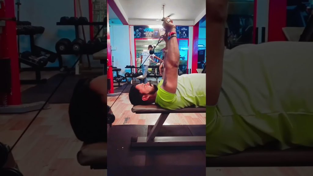 Triceps extension&power#ropepull#toughest exercise to hold#fitness&health#crossfit#gym#viralshort